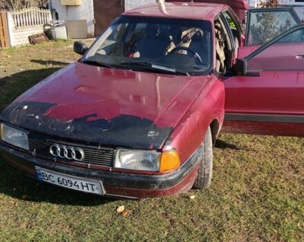 Красный Ауди 80, объемом двигателя 2 л и пробегом 400 тыс. км за 763 $, фото 1 на Automoto.ua