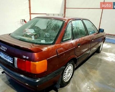 Червоний Ауді 80, об'ємом двигуна 1.8 л та пробігом 135 тис. км за 750 $, фото 1 на Automoto.ua