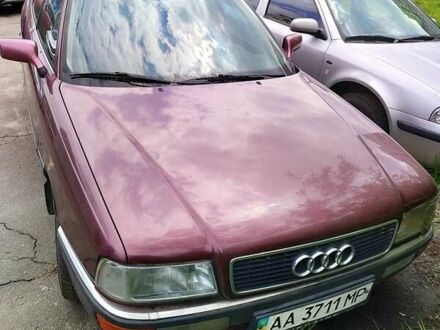 Ауди 80 1991 в Киеве на Automoto.ua Красный Ауди 80, объемом двигателя 1.9 л и пробегом 270 тыс. км за 2300 $, фото 1 на Automoto.ua