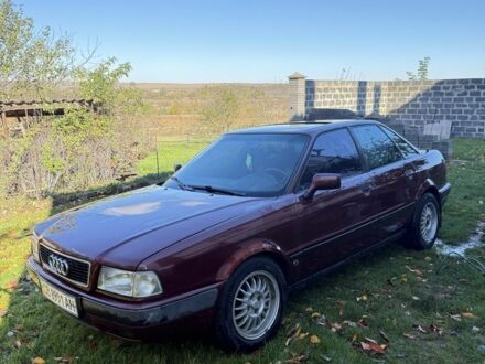Ауди 80 1991 в Ивано-Франковске на Automoto.ua Красный Ауди 80, объемом двигателя 2 л и пробегом 468 тыс. км за 1800 $, фото 1 на Automoto.ua