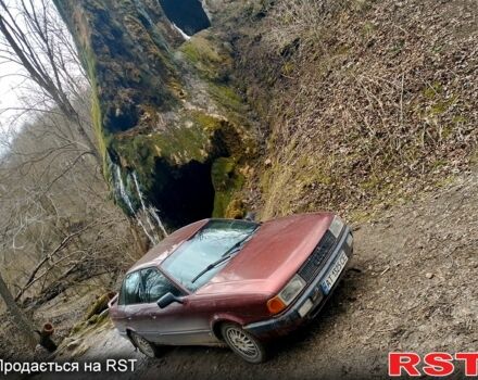 Червоний Ауді 80, об'ємом двигуна 1.8 л та пробігом 135 тис. км за 750 $, фото 1 на Automoto.ua