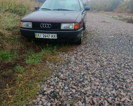 Червоний Ауді 80, об'ємом двигуна 1.8 л та пробігом 185 тис. км за 932 $, фото 1 на Automoto.ua