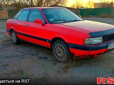 Ауди 80 1991 в Братском на Automoto.ua Красный Ауди 80, объемом двигателя 2 л и пробегом 600 тыс. км за 1700 $, фото 1 на Automoto.ua