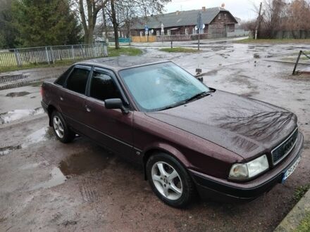 Червоний Ауді 80, об'ємом двигуна 2 л та пробігом 530 тис. км за 2361 $, фото 1 на Automoto.ua