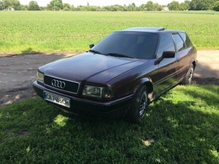Красный Ауди 80, объемом двигателя 2.6 л и пробегом 2 тыс. км за 2300 $, фото 1 на Automoto.ua