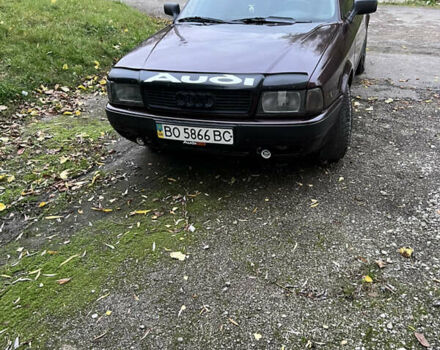 Червоний Ауді 80, об'ємом двигуна 1.96 л та пробігом 460 тис. км за 1400 $, фото 1 на Automoto.ua