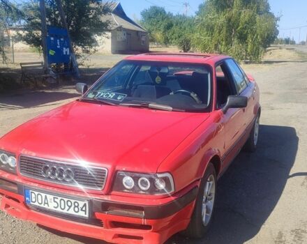 Красный Ауди 80, объемом двигателя 2 л и пробегом 2 тыс. км за 1200 $, фото 1 на Automoto.ua