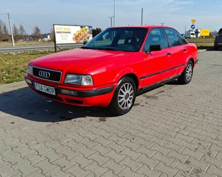 Красный Ауди 80, объемом двигателя 0 л и пробегом 326 тыс. км за 999 $, фото 1 на Automoto.ua