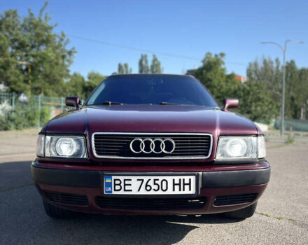 Красный Ауди 80, объемом двигателя 2 л и пробегом 354 тыс. км за 2899 $, фото 1 на Automoto.ua