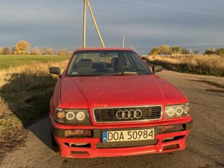 Красный Ауди 80, объемом двигателя 0 л и пробегом 200 тыс. км за 1250 $, фото 1 на Automoto.ua