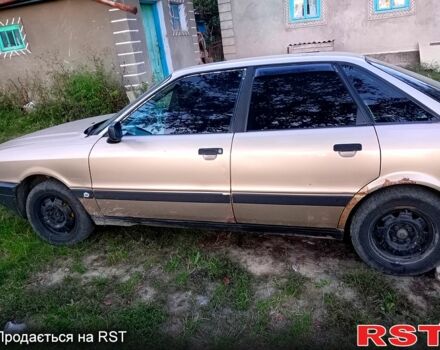 Желтый Ауди 80, объемом двигателя 16 л и пробегом 370 тыс. км за 1000 $, фото 2 на Automoto.ua