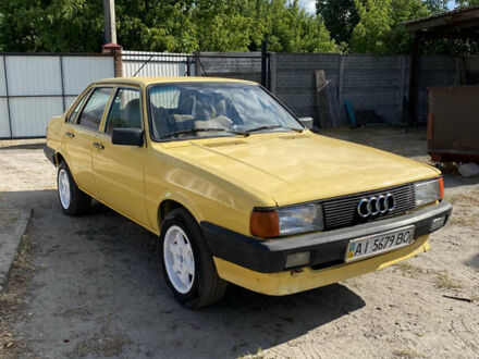 Жовтий Ауді 80, об'ємом двигуна 1.6 л та пробігом 450 тис. км за 2200 $, фото 1 на Automoto.ua