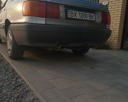 Серый Ауди 80, объемом двигателя 1.6 л и пробегом 178 тыс. км за 1050 $, фото 1 на Automoto.ua