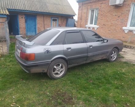 Серый Ауди 80, объемом двигателя 1.8 л и пробегом 200 тыс. км за 1400 $, фото 2 на Automoto.ua