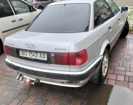 Серый Ауди 80, объемом двигателя 1.9 л и пробегом 300 тыс. км за 1900 $, фото 2 на Automoto.ua