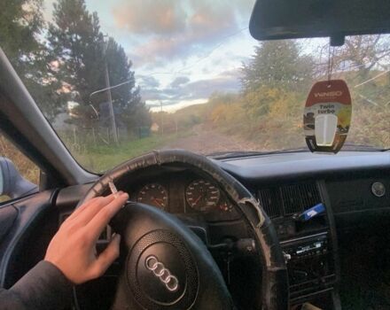 Серый Ауди 80, объемом двигателя 2 л и пробегом 200 тыс. км за 1800 $, фото 2 на Automoto.ua