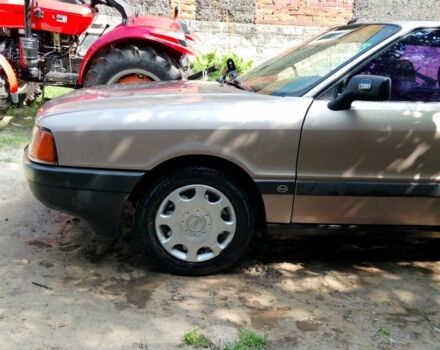 Серый Ауди 80, объемом двигателя 2 л и пробегом 200 тыс. км за 1432 $, фото 13 на Automoto.ua