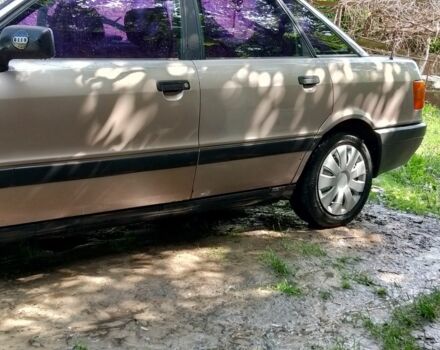 Серый Ауди 80, объемом двигателя 2 л и пробегом 200 тыс. км за 1432 $, фото 1 на Automoto.ua