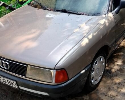 Серый Ауди 80, объемом двигателя 2 л и пробегом 200 тыс. км за 1432 $, фото 10 на Automoto.ua