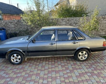 Серый Ауди 80, объемом двигателя 1.6 л и пробегом 350 тыс. км за 1000 $, фото 1 на Automoto.ua