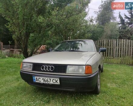Серый Ауди 80, объемом двигателя 1.8 л и пробегом 309 тыс. км за 2000 $, фото 2 на Automoto.ua