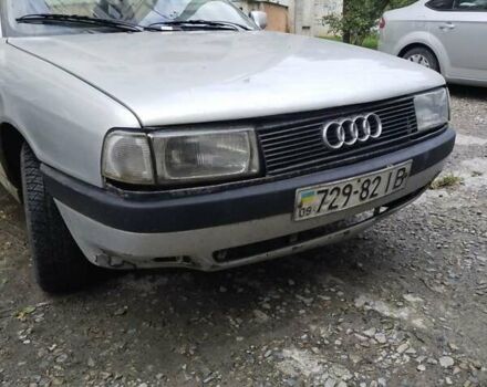 Серый Ауди 80, объемом двигателя 1.8 л и пробегом 420 тыс. км за 1100 $, фото 8 на Automoto.ua