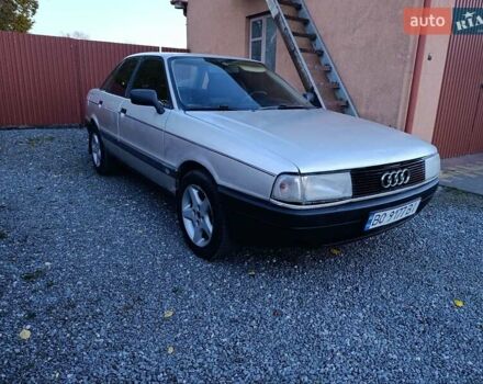 Сірий Ауді 80, об'ємом двигуна 1.8 л та пробігом 285 тис. км за 1500 $, фото 6 на Automoto.ua