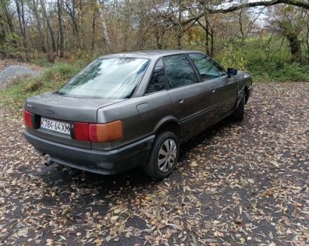 Серый Ауди 80, объемом двигателя 1.8 л и пробегом 99 тыс. км за 476 $, фото 6 на Automoto.ua