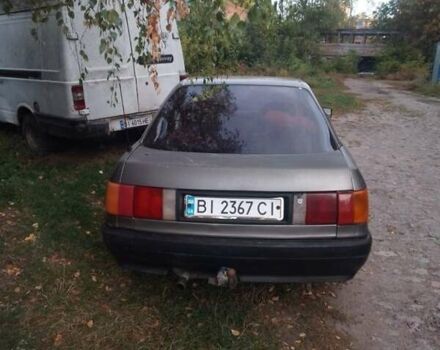 Серый Ауди 80, объемом двигателя 1.8 л и пробегом 200 тыс. км за 1600 $, фото 8 на Automoto.ua