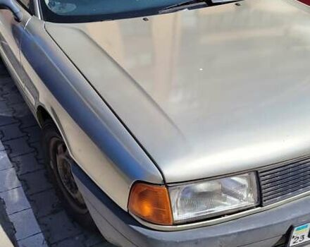 Серый Ауди 80, объемом двигателя 1.8 л и пробегом 340 тыс. км за 1800 $, фото 3 на Automoto.ua