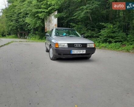 Сірий Ауді 80, об'ємом двигуна 1.8 л та пробігом 391 тис. км за 1950 $, фото 11 на Automoto.ua