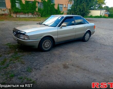 Серый Ауди 80, объемом двигателя 1.8 л и пробегом 187 тыс. км за 2200 $, фото 2 на Automoto.ua