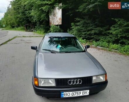 Сірий Ауді 80, об'ємом двигуна 1.8 л та пробігом 391 тис. км за 1950 $, фото 2 на Automoto.ua
