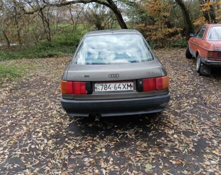 Серый Ауди 80, объемом двигателя 1.8 л и пробегом 99 тыс. км за 476 $, фото 5 на Automoto.ua