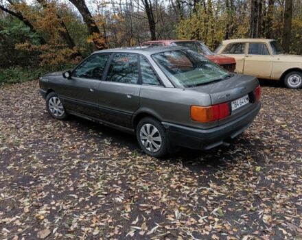Серый Ауди 80, объемом двигателя 1.8 л и пробегом 99 тыс. км за 476 $, фото 4 на Automoto.ua