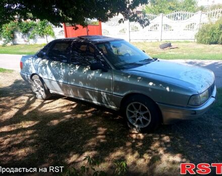 Серый Ауди 80, объемом двигателя 1.6 л и пробегом 0 тыс. км за 1100 $, фото 4 на Automoto.ua
