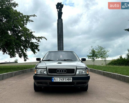 Серый Ауди 80, объемом двигателя 1.8 л и пробегом 200 тыс. км за 3200 $, фото 3 на Automoto.ua