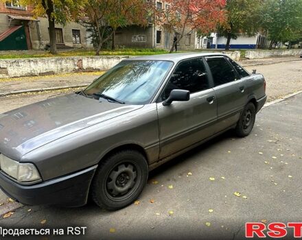 Сірий Ауді 80, об'ємом двигуна 1.6 л та пробігом 267 тис. км за 1700 $, фото 1 на Automoto.ua
