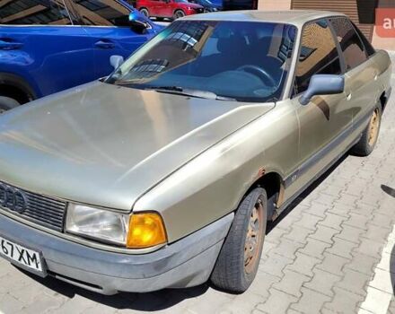 Серый Ауди 80, объемом двигателя 1.8 л и пробегом 340 тыс. км за 1800 $, фото 2 на Automoto.ua