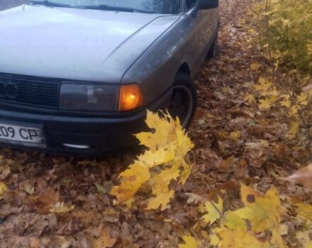 Ауди 80 1987 в Новоукраинке на Automoto.ua Серый Ауди 80, объемом двигателя 1.8 л и пробегом 300 тыс. км за 1188 $, фото 4 на Automoto.ua