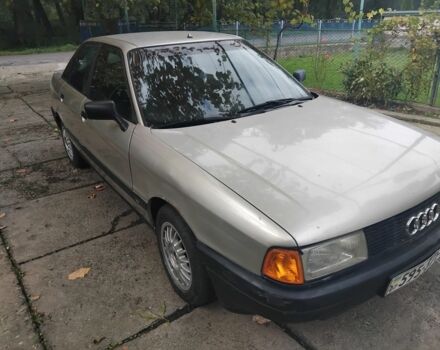 Серый Ауди 80, объемом двигателя 1.8 л и пробегом 3 тыс. км за 1400 $, фото 4 на Automoto.ua