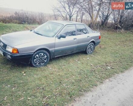 Серый Ауди 80, объемом двигателя 1.8 л и пробегом 300 тыс. км за 1500 $, фото 3 на Automoto.ua