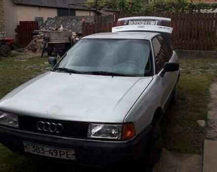Серый Ауди 80, объемом двигателя 1.8 л и пробегом 350 тыс. км за 1950 $, фото 2 на Automoto.ua