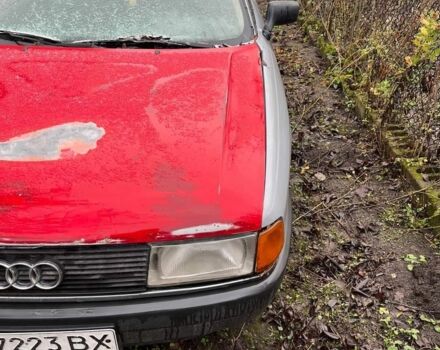 Серый Ауди 80, объемом двигателя 1.8 л и пробегом 700 тыс. км за 650 $, фото 5 на Automoto.ua