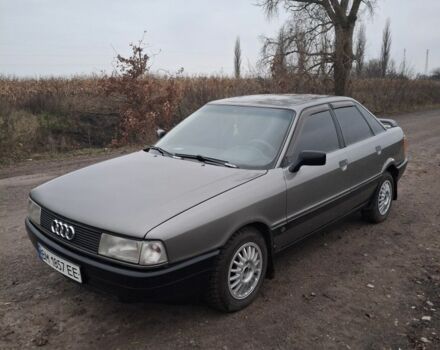 Серый Ауди 80, объемом двигателя 1.8 л и пробегом 100 тыс. км за 2950 $, фото 2 на Automoto.ua