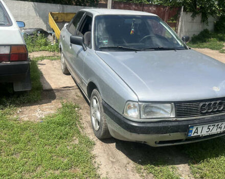 Сірий Ауді 80, об'ємом двигуна 1.78 л та пробігом 300 тис. км за 1700 $, фото 2 на Automoto.ua