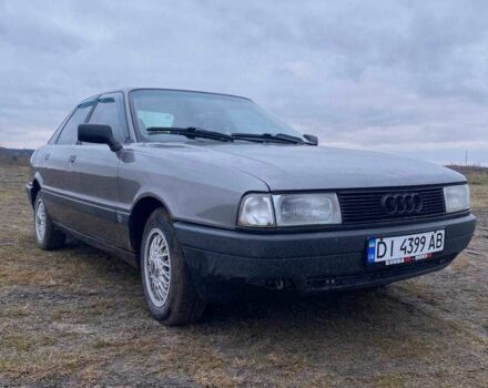 Серый Ауди 80, объемом двигателя 1.8 л и пробегом 300 тыс. км за 2500 $, фото 1 на Automoto.ua