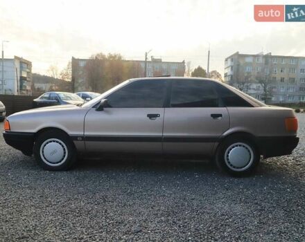 Серый Ауди 80, объемом двигателя 1.8 л и пробегом 277 тыс. км за 3000 $, фото 5 на Automoto.ua