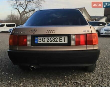 Серый Ауди 80, объемом двигателя 1.8 л и пробегом 277 тыс. км за 3000 $, фото 4 на Automoto.ua