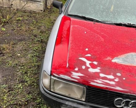 Серый Ауди 80, объемом двигателя 1.8 л и пробегом 700 тыс. км за 650 $, фото 6 на Automoto.ua